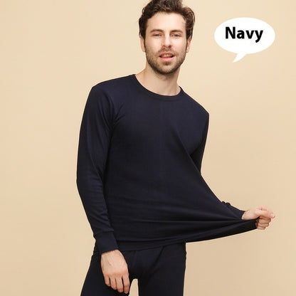 Men's Thick Cotton Thermal Underwear Suit