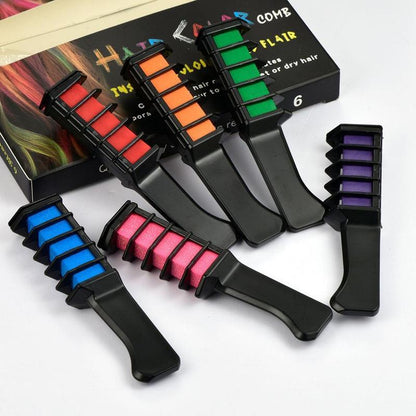 Disposable Hair Color Crayons Mascara Dye Chalk