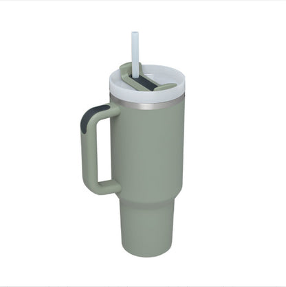 Personalized Stainless Steel Insulated Travel Mug with Handle