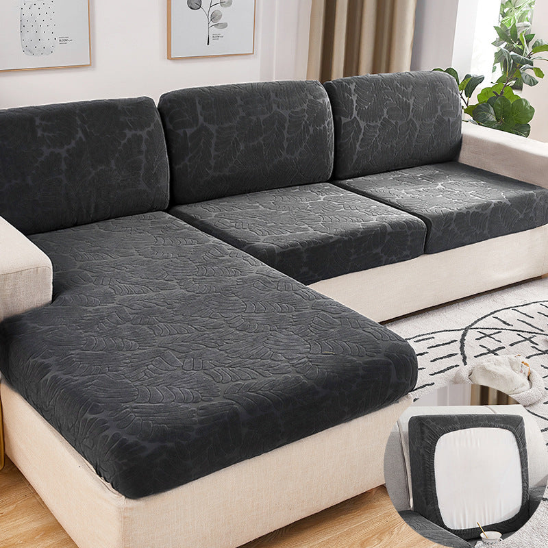 Solid Color Stretch Sofa Cover