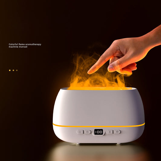 3D Flame Humidifier 200ml USB Aroma