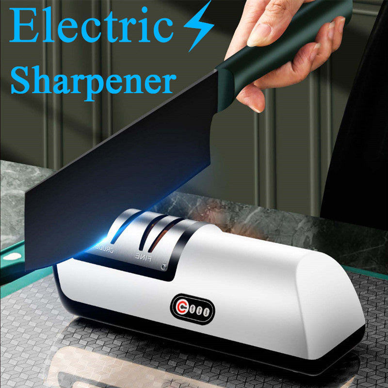 USB Rechargeable Electric Knife Sharpener - Automatic Adjustable