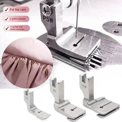 Flat Wrinkle Presser Foot for Industrial Sewing Machine