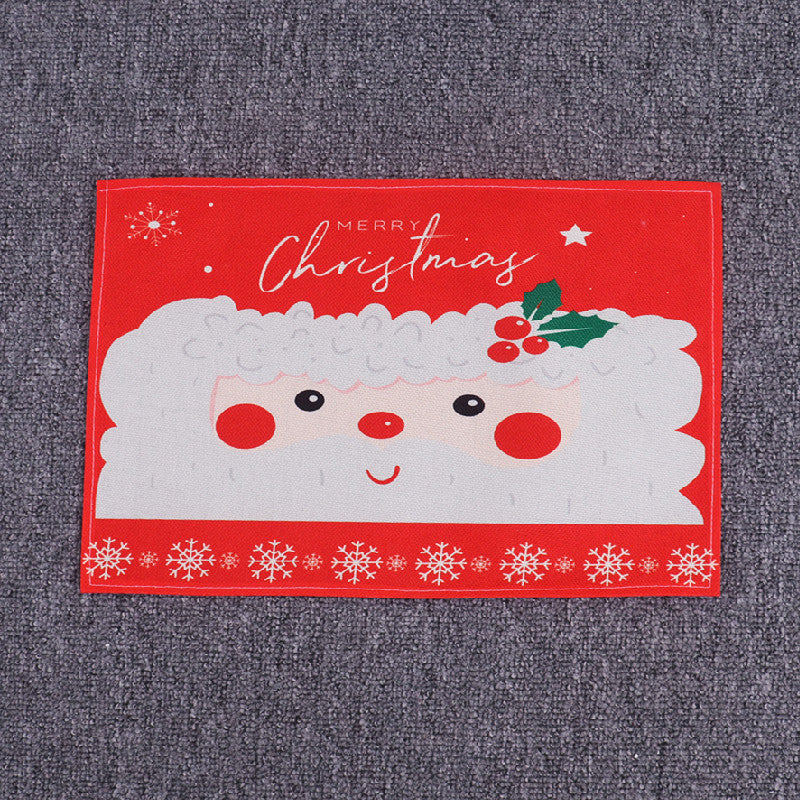 New Christmas Table Mat Tablecloth Decor