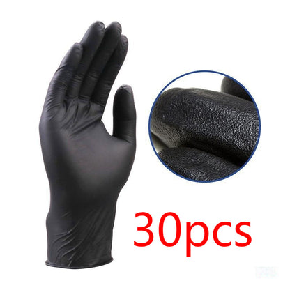 Disposable Black Protective Gloves