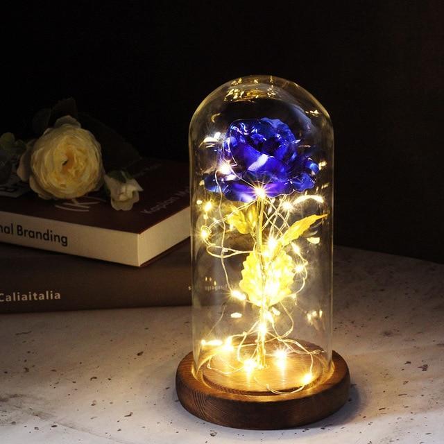 Enchanted Forever Rose LED Christmas Decor
