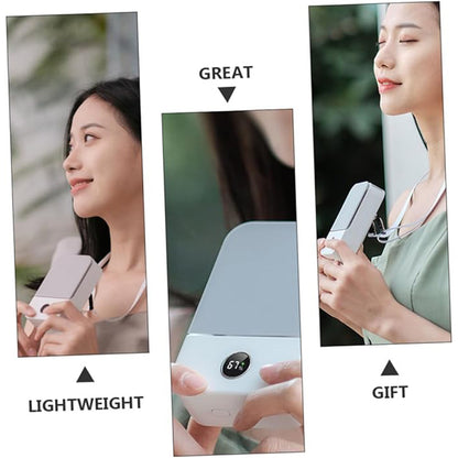 Portable Neck Waist Fan USB High Wind