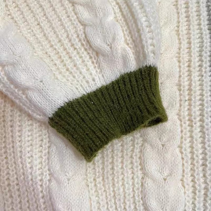 Women's Fashion Casual Woolen Cardigan Jacket