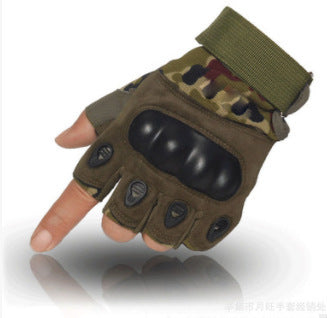 Military Tactical Men's Outdoor Fingerless Gloves