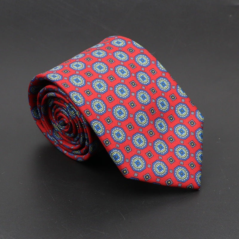 Bohemian Silk Men's Fashion Necktie