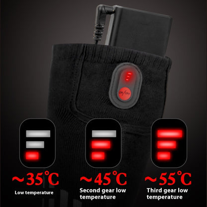 Electric Heating Pure Cotton Skiing Warm-keeping Socks