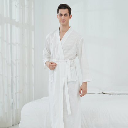 Couple Robes Sleepwear Loungewear Bathrobe