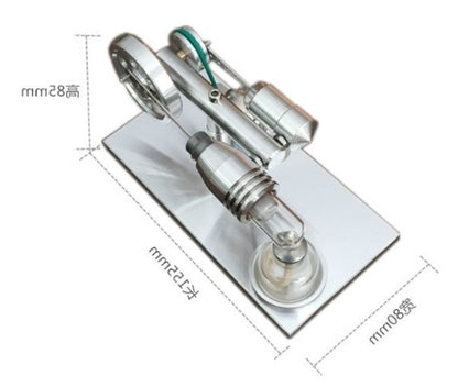 Mini Stirling Engine Low Temperature Toy Generator