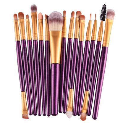MAANGE 18-Piece Makeup Brush Set with Fan Brush – eBay Hot Seller