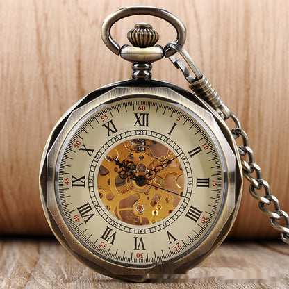 Roman Pattern Manual Pocket Watch