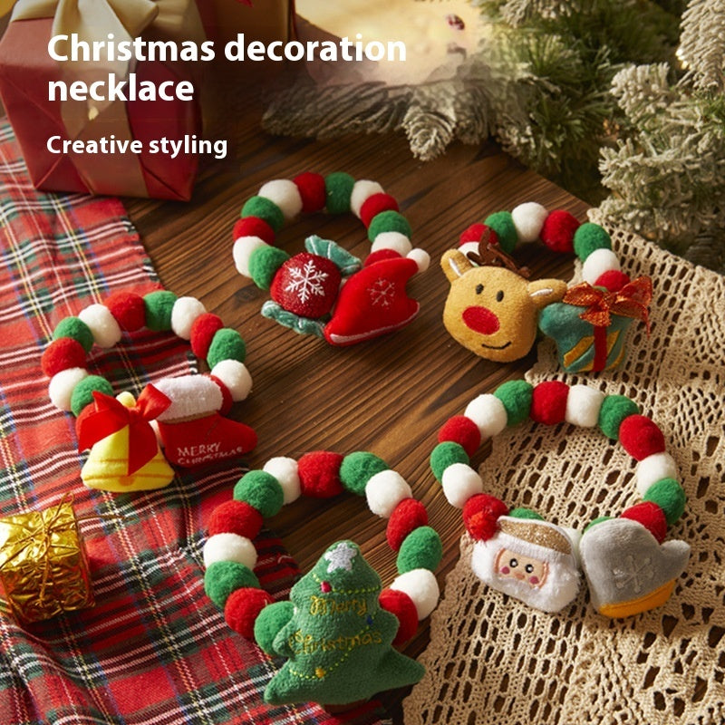 Pets Christmas Collar Stretch Ornament