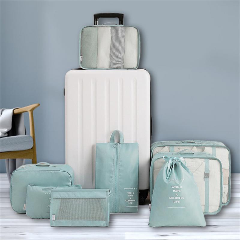 8-Piece Luggage Divider Travel Storage Packing Cubes