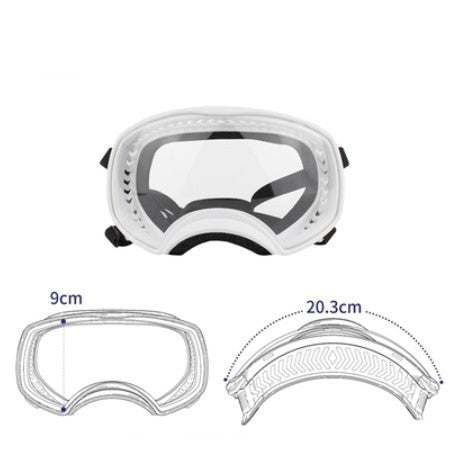 Pet Glasses Large Dog Full Package Eye Protection Windproof Rain And Snow