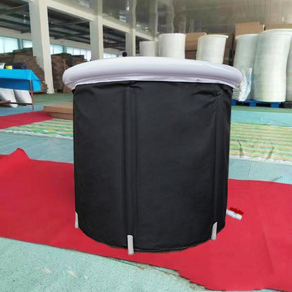 Portable Inflatable Ice Bath Tub Foldable PVC for Recovery