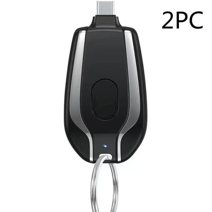 Keyring Wireless Charging Bank 1500mAh Portable Power