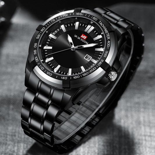 Student Business Sports Luminous Steel Belt Watch