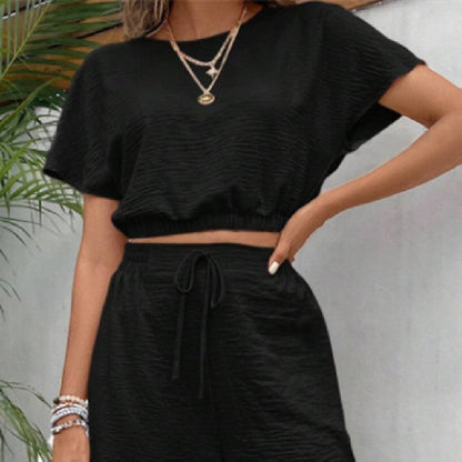 Women's Sleeveless Top Trousers Suit
