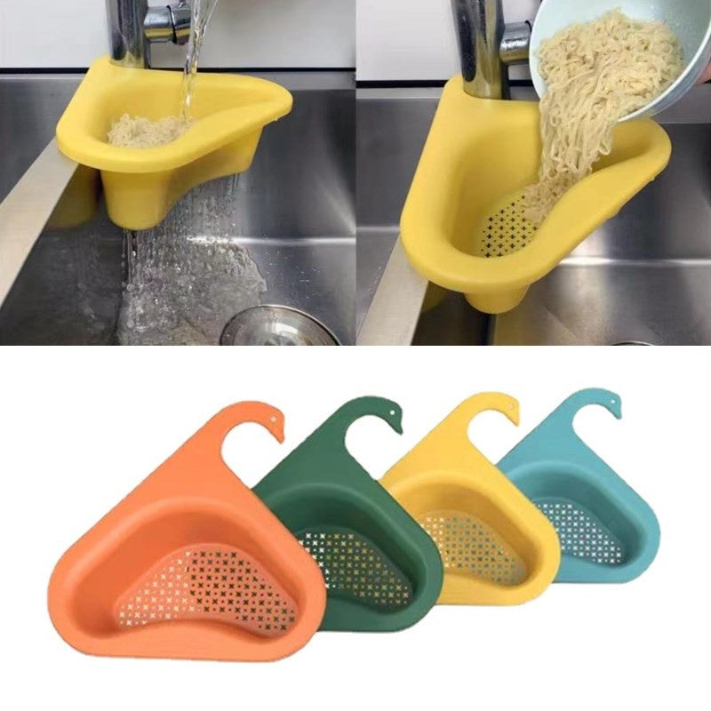 Sink Hanging Swan Drain Basket Kitchen Tool
