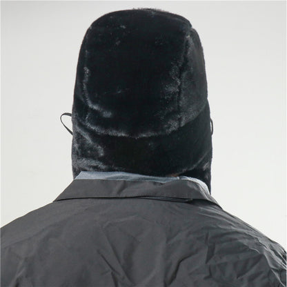 Ushanka Imitation Rabbit Fur Earmuffs Hat