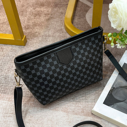 Contrast Color Crossbody Small Square Bag