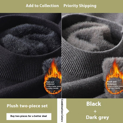 Men's Half High Neck Slim Fit Sweater