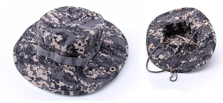 Camouflage Summer Fisherman Sunscreen Hat