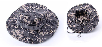 Camouflage Summer Fisherman Sunscreen Hat