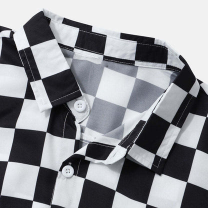 New Hawaiian 3D Printed Short Sleeve Shirt Men's Top