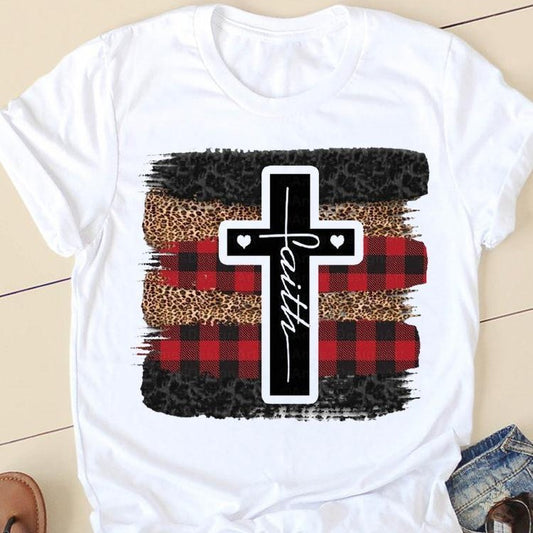 Women's Short-sleeved T-shirt Fashion Printing