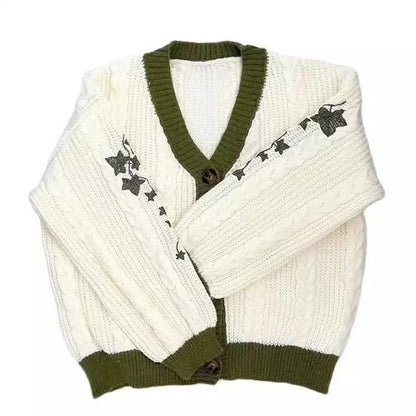 Women's Fashion Casual Woolen Cardigan Jacket
