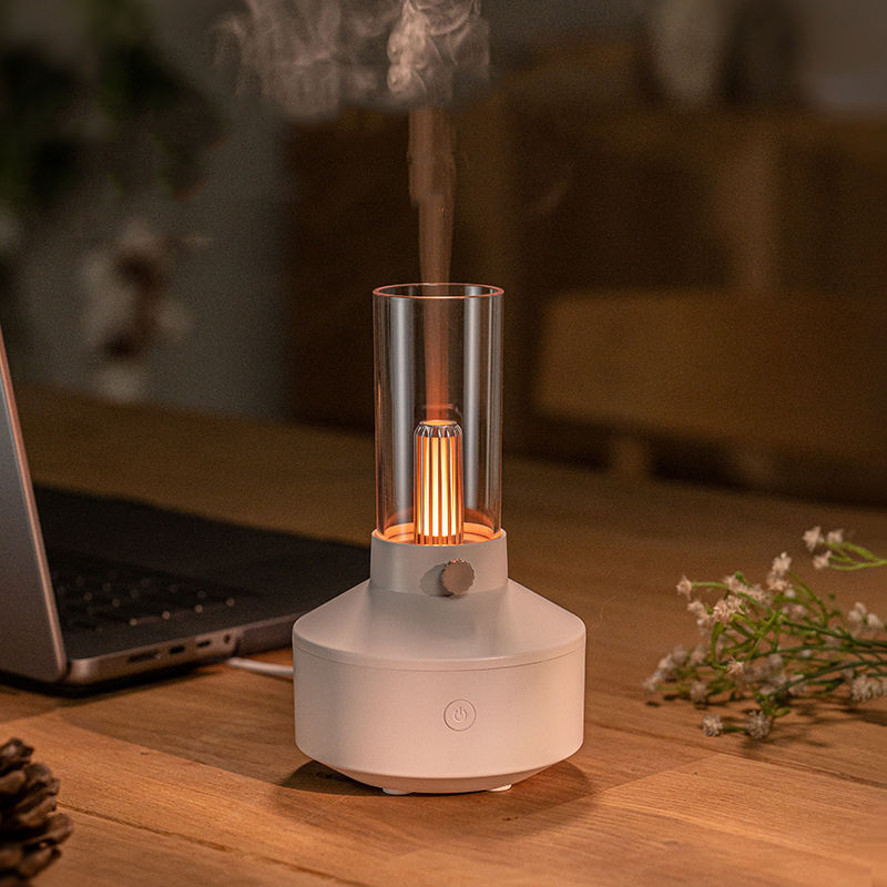 Retro Ultrasonic Humidifier 150ml Night Light