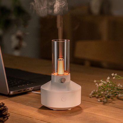 Retro Ultrasonic Humidifier 150ml Night Light