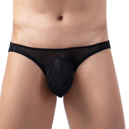 Men's Belly Contracting Low Waist Sexy Briefs