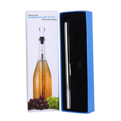 Stainless Steel Wine Bottle Cooler Chilling Stick