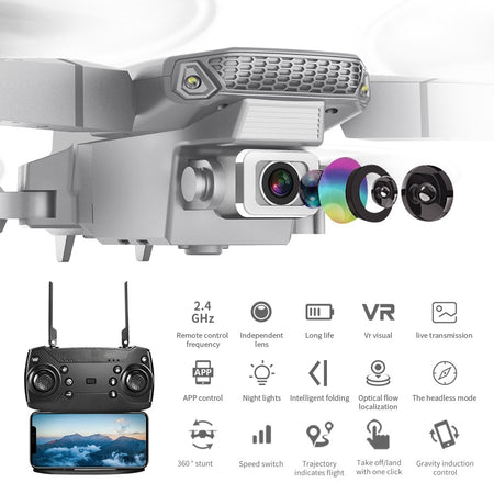 Folding Quadcopter Remote Control Drone Aerial Photography