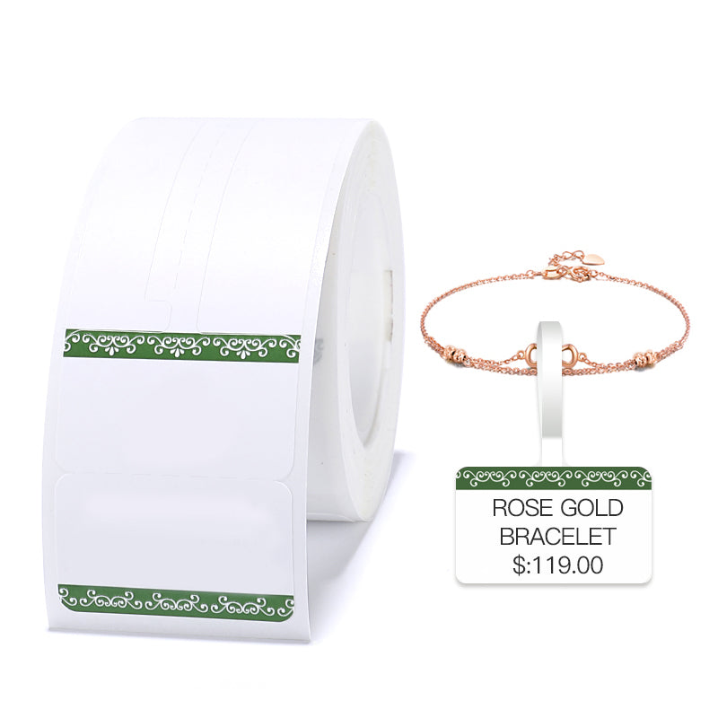 Thermal Waterproof Self-Adhesive Label Paper - B Series Printer
