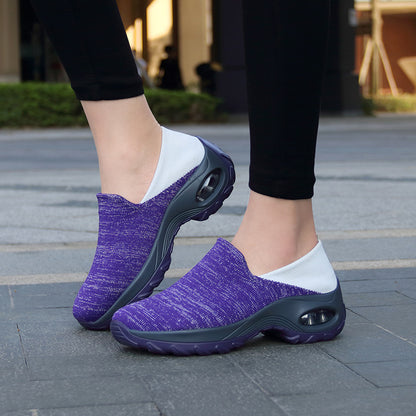 Lightweight Non-Slip Walking Shoes for Middle-aged & Elderly