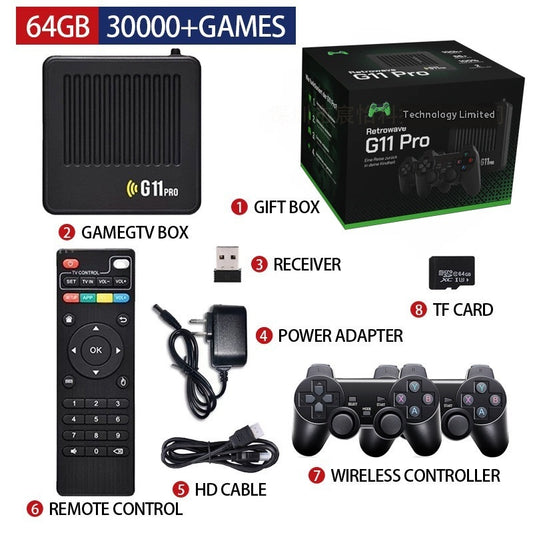 G11 Pro Dual System TV Box Game Console