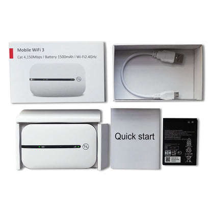 4G Wi-Fi Router with Lithium Battery