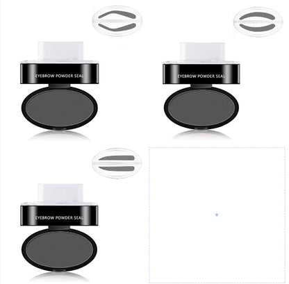 Eyebrow Stamp & Stencil Kit: Waterproof Tint for Professional Brow Enhancement