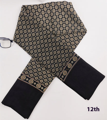 Men's Silk Cashmere Business Long Scarf
