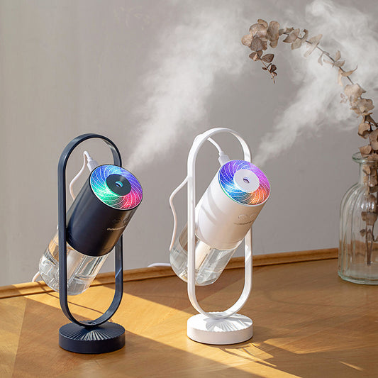 Portable Car Humidifier 200ml USB Light