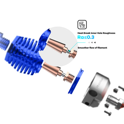 BMS All-Metal Extrusion Head Heating 3D Printer DIY Kit
