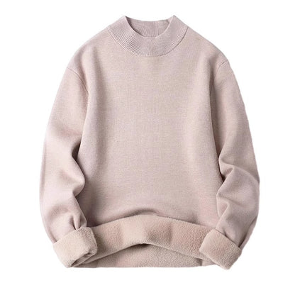 Men's Half High Neck Slim Fit Sweater
