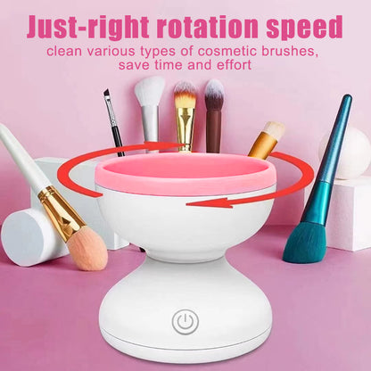 USB Makeup Brush Cleaner: Electric, Automatic